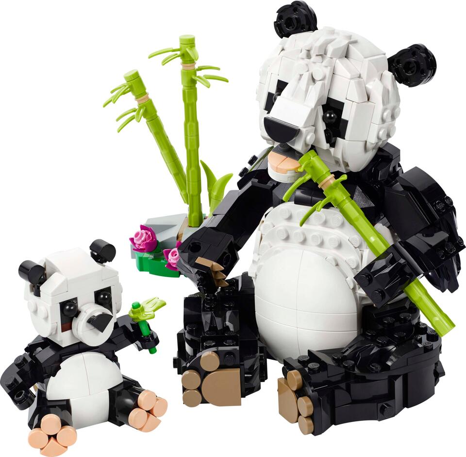 LEGO 31165 Wilde Tiere: Pandafamilie