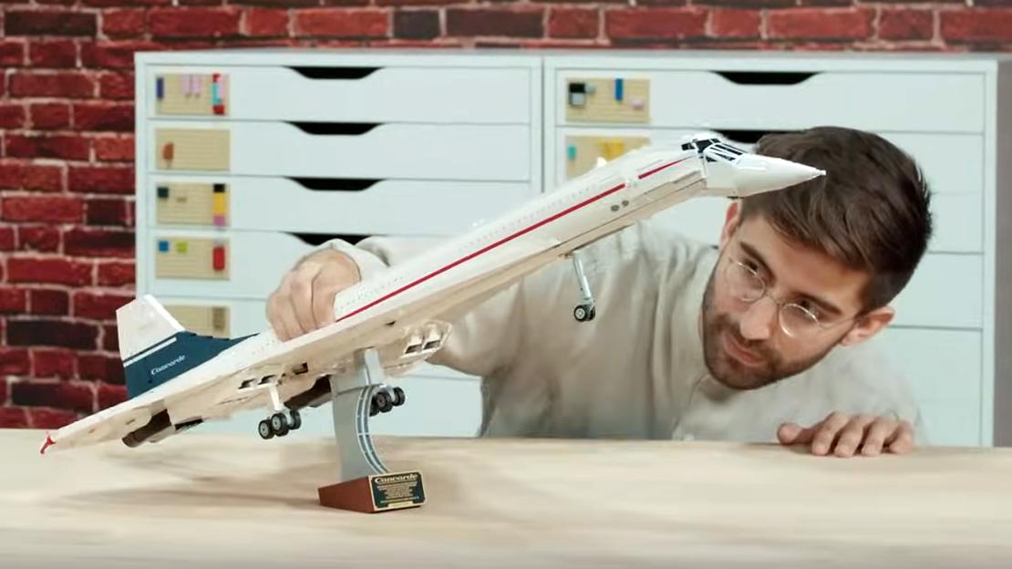 LEGO 10318 Concorde Designervideo