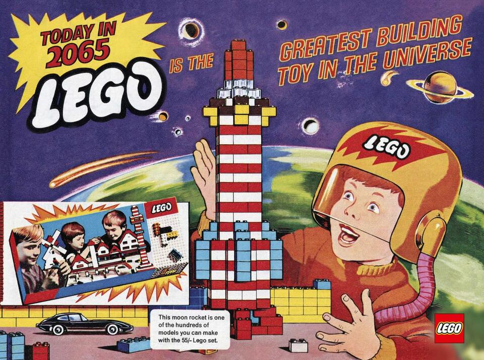 LEGO 5007692 VIP Retro Poster