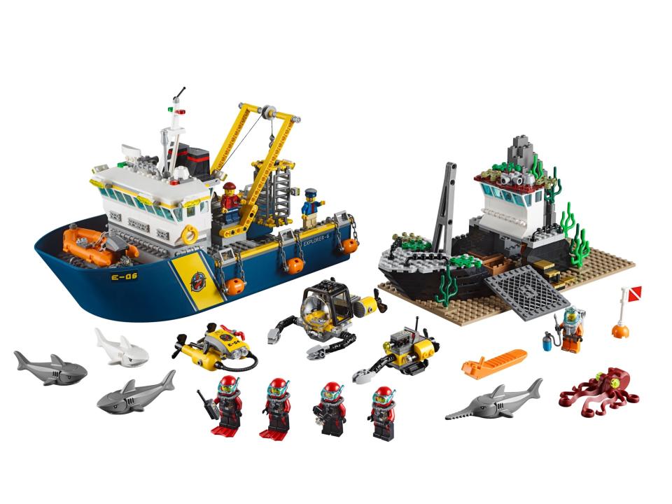 LEGO 60095 Tiefsee-Expeditionsschiff