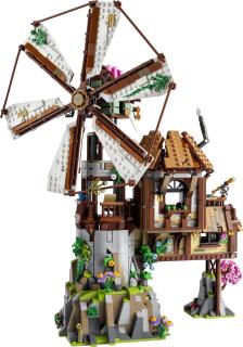 LEGO Windmühle auf dem Berg