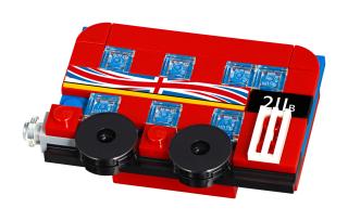 LEGO London-Bus-Magnetmodell