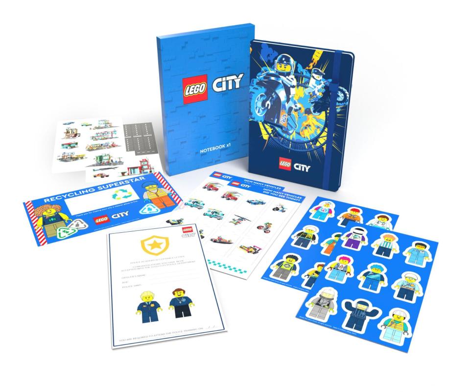LEGO 5007865 LEGO® City Notizbuch