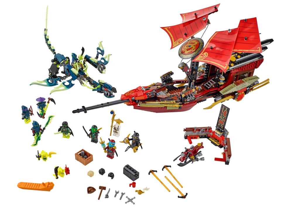 LEGO 70738 Der letzte Flug des Ninja-Flugseglers