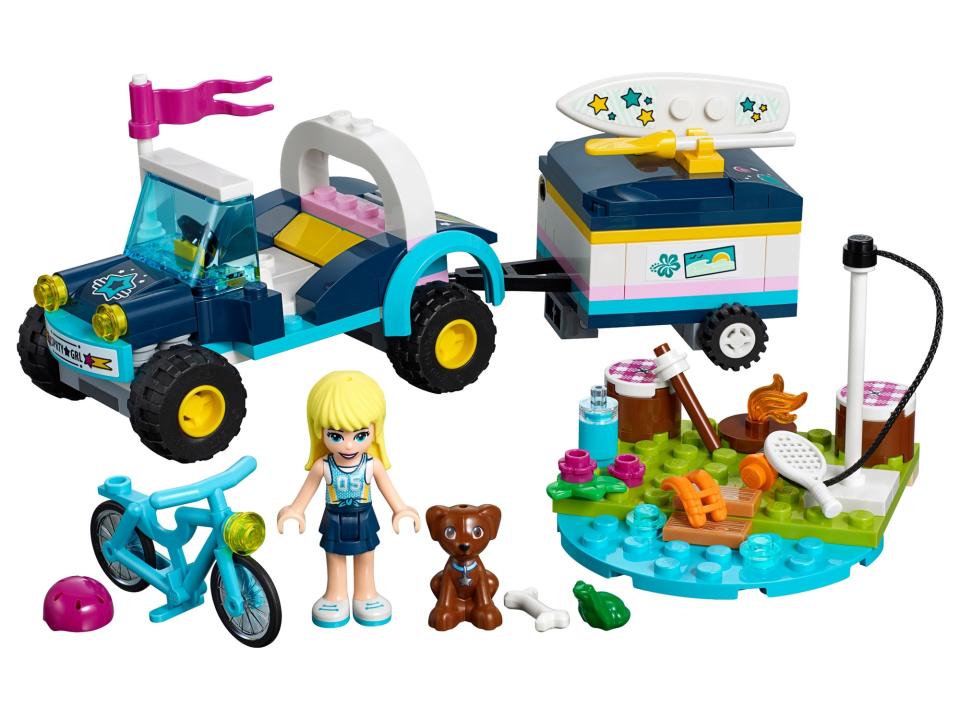 LEGO 41364 Stephanies Cabrio mit Anhänger