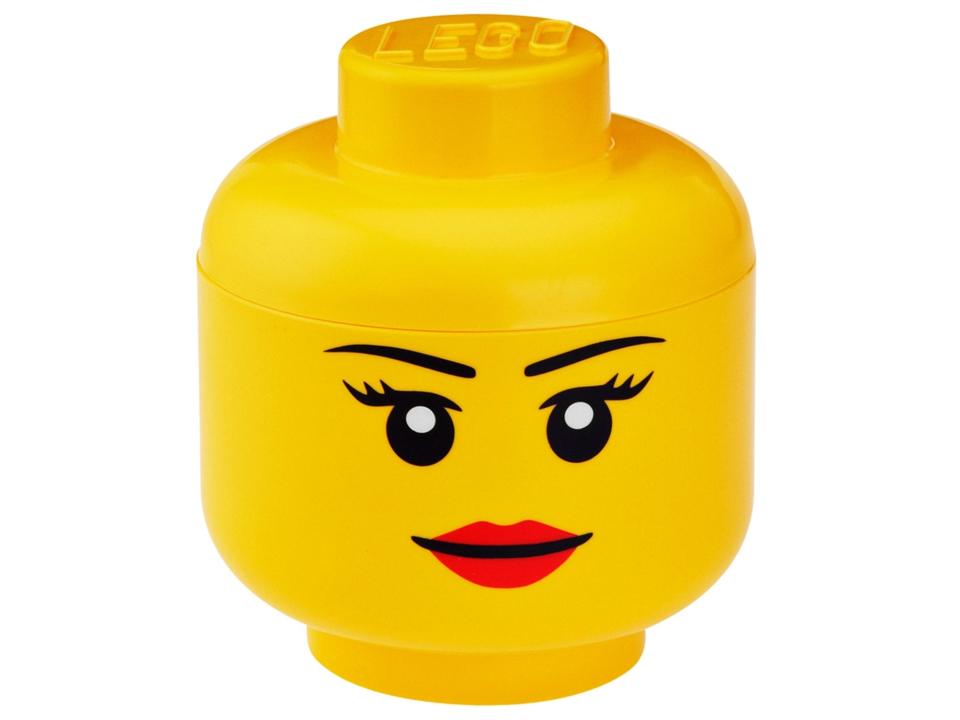 LEGO 5006145 Mädchenkopf - Kleine Aufbewahrungsbox