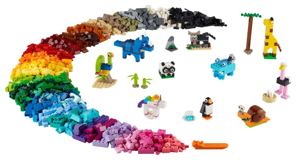 LEGO 11011 Bausteine - Spaß mit Tieren