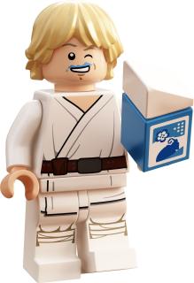 LEGO Luke Skywalker mit blauer Milch
