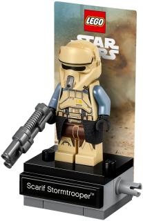 LEGO Scarif Stormtrooper auf Ständer