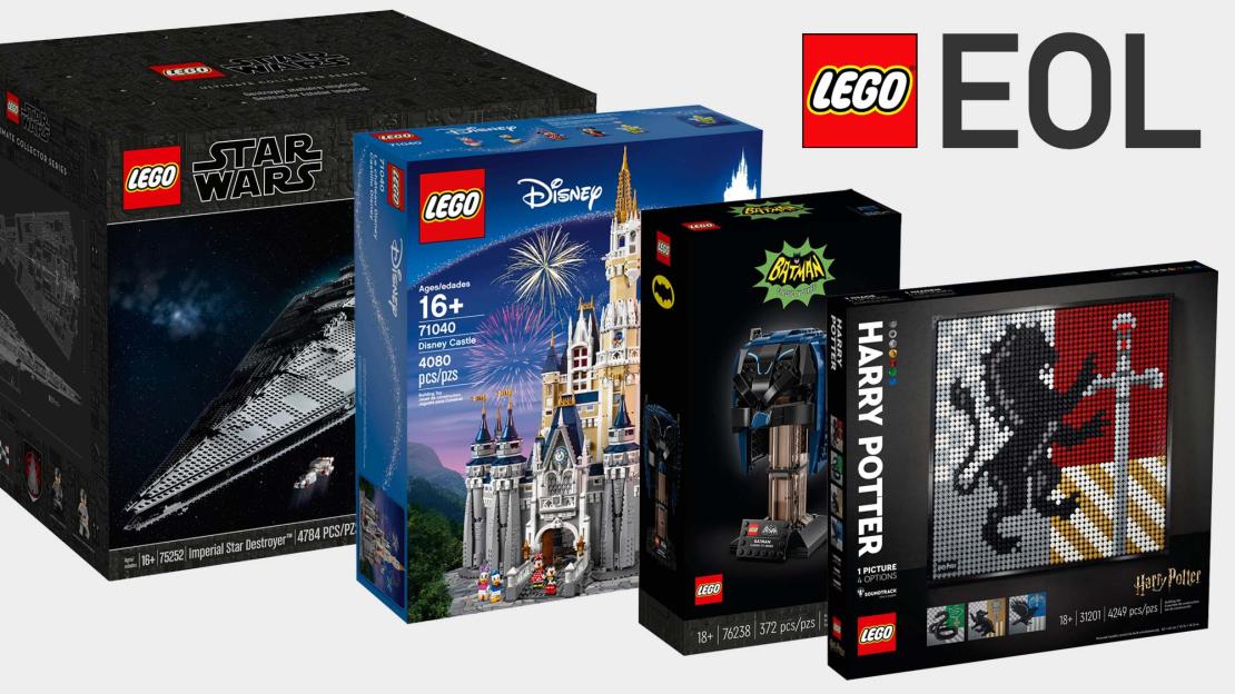 Demnächst eingestellte LEGO Sets - Stand September 2022