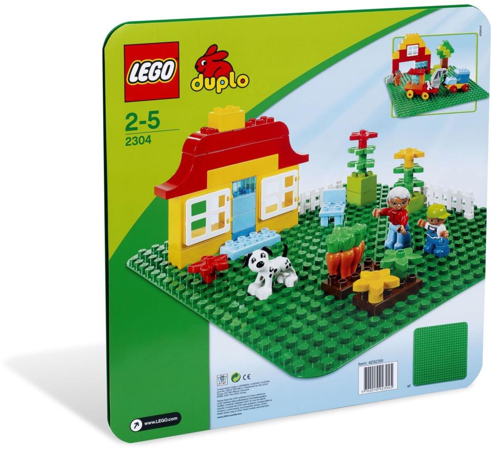 LEGO 2304 Grüne Bauplatte