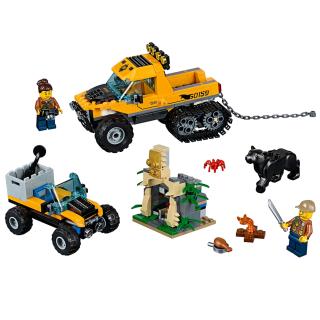 LEGO Mission mit dem Dschungel-Halbkettenfahrzeug