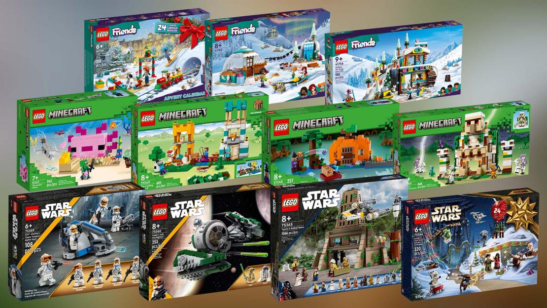 LEGO Star Wars, Minecraft und Friends Sommer 2023 Neuheiten