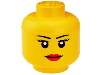 LEGO Mädchenkopf - Große Aufbewahrungsbox