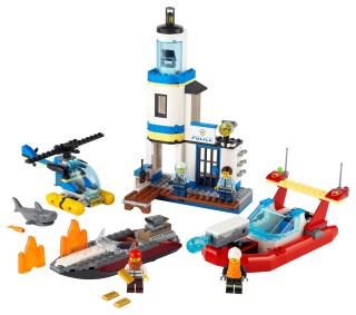LEGO Polizei und Feuerwehr im Küsteneinsatz