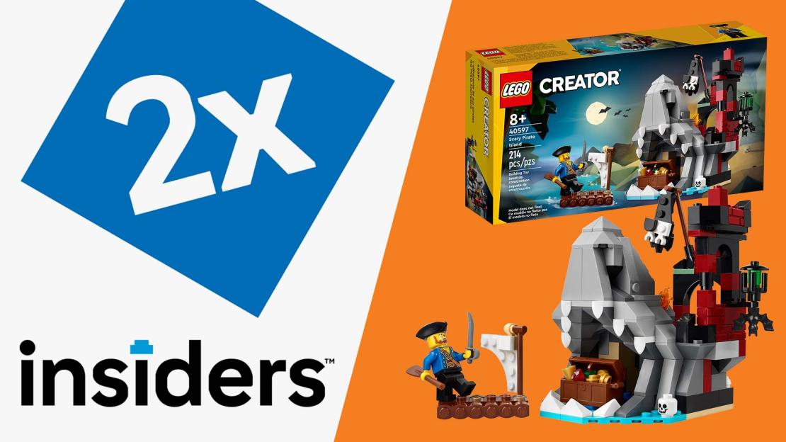 Doppelte LEGO Insiders-Punkte Oktober 2023 und Gruselige Pirateninsel GWP