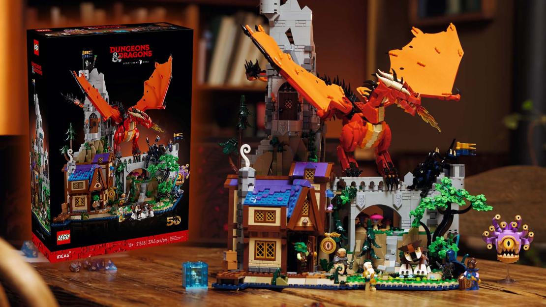 LEGO Ideas 21348 Dungeons & Dragons: Die Sage vom Roten Drachen
