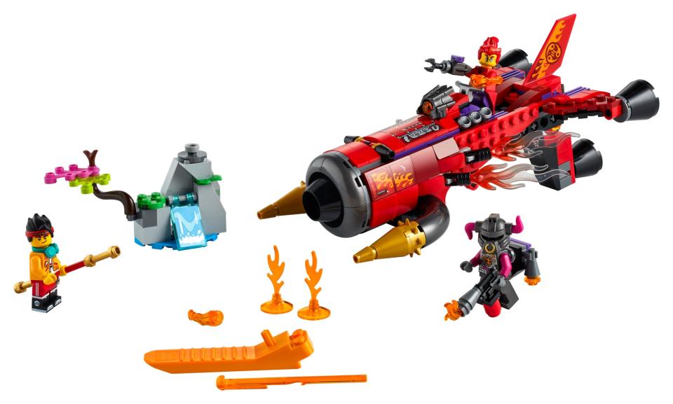 LEGO 80019 Red Sons Inferno-Jet