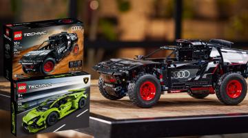 LEGO Technic: Audi RS Q e-tron & Lamborghini Huracán vorgestellt