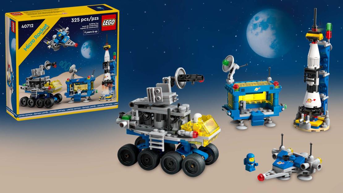 LEGO GWP Februar 2024 Mikro-Startrampe (40712)