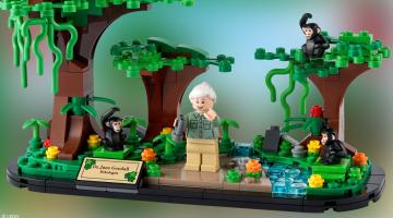 LEGO Hommage an Jane Goodall wird Gratisbeigabe im September 2022