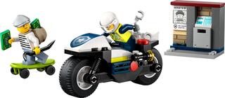 LEGO Verfolgungsjagd mit dem Polizeimotorrad