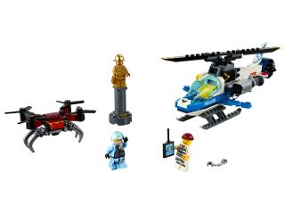 LEGO Polizei Drohnenjagd
