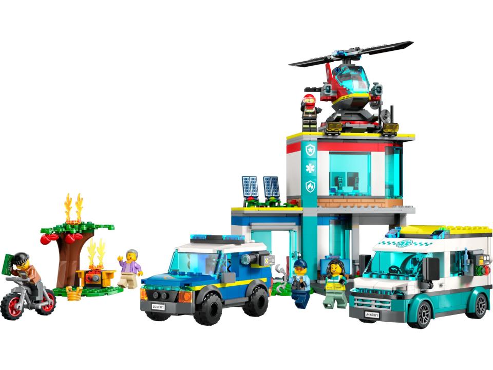 LEGO 60371 Hauptquartier der Rettungsfahrzeuge