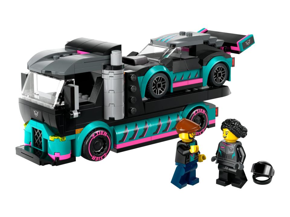 LEGO 60406 Autotransporter mit Rennwagen