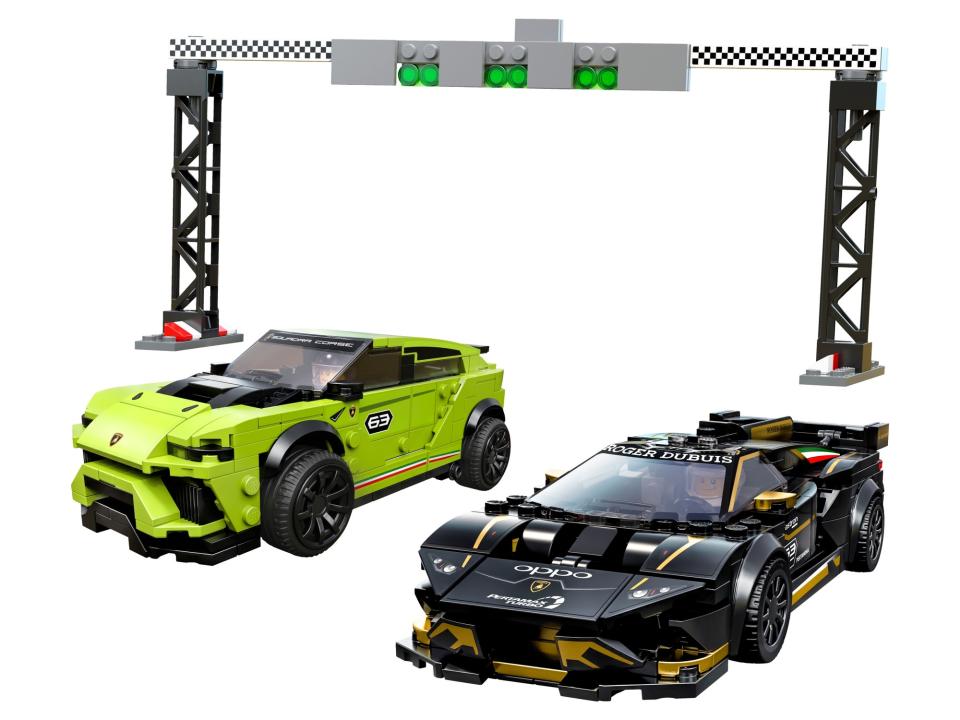 LEGO 76899 Lamborghini Urus ST-X & Lamborghini Huracán Super Trofeo EVO