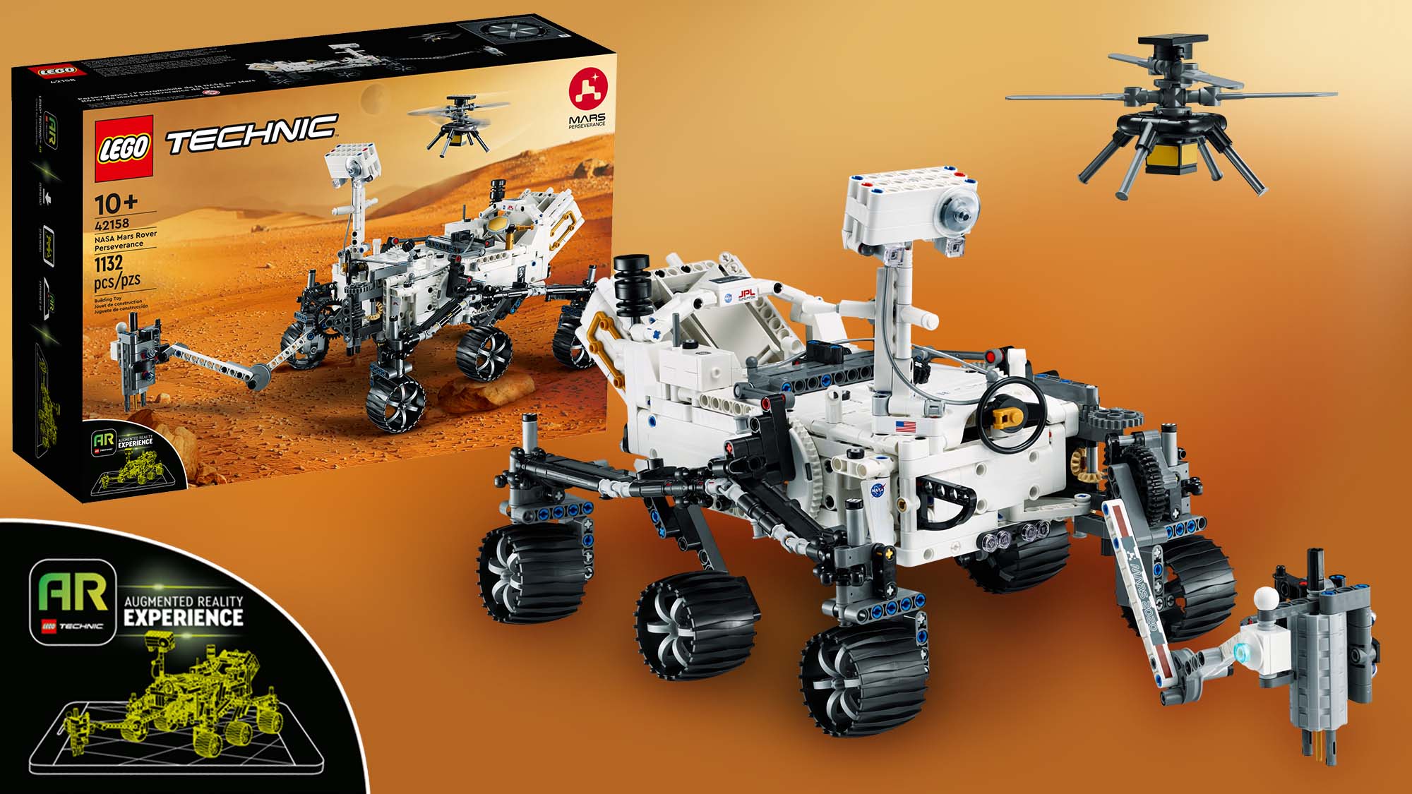 LEGO Technic NASA Mars Rover Perseverance (42158) offiziell
