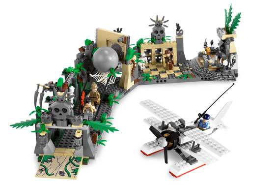 LEGO 7623 Die Flucht aus dem Tempel